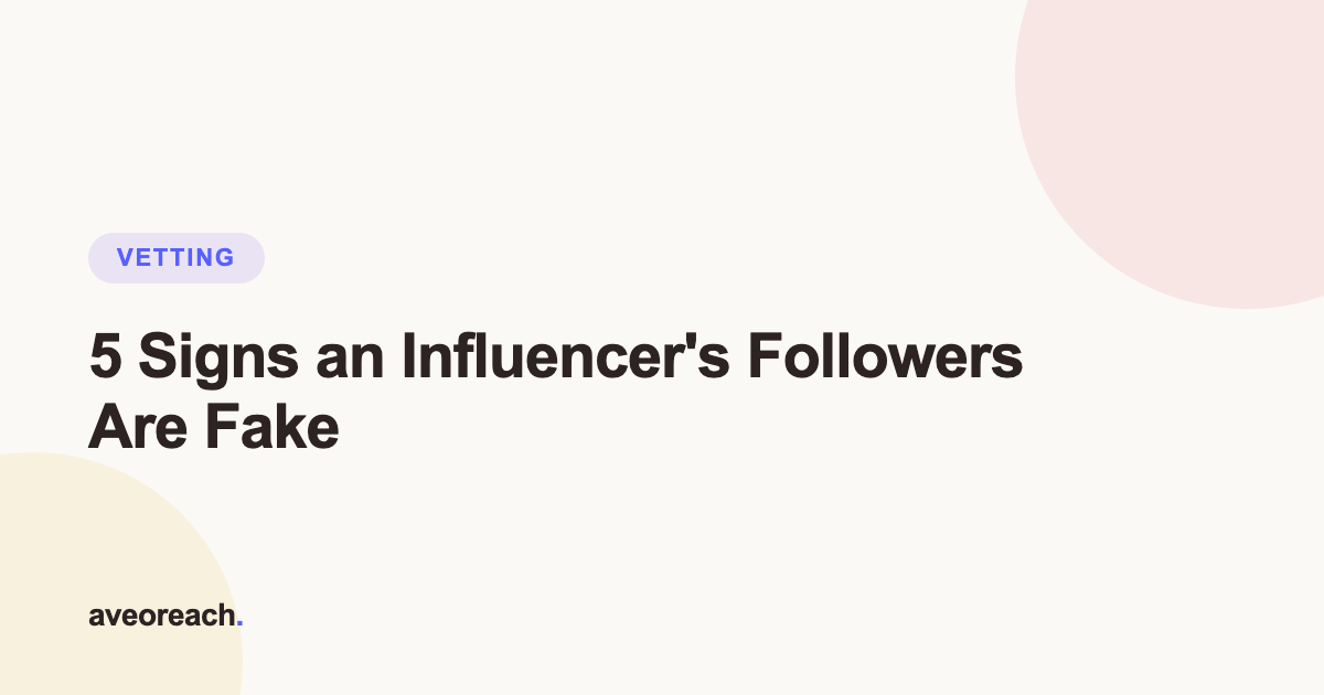 5 signs an influencer's followers are fake cover graphic